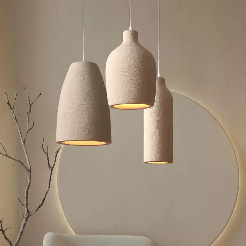 Afralia™ Wabi Sabi Pendant Light Chandelier for Home Decor and Kitchen Dining Area