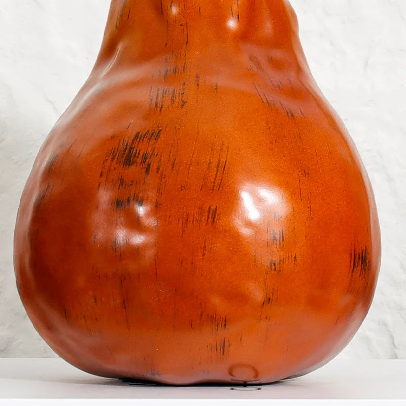 Afralia™ Resin Pomelo & Pear Abstract Sculpture Decor for Home Ornament