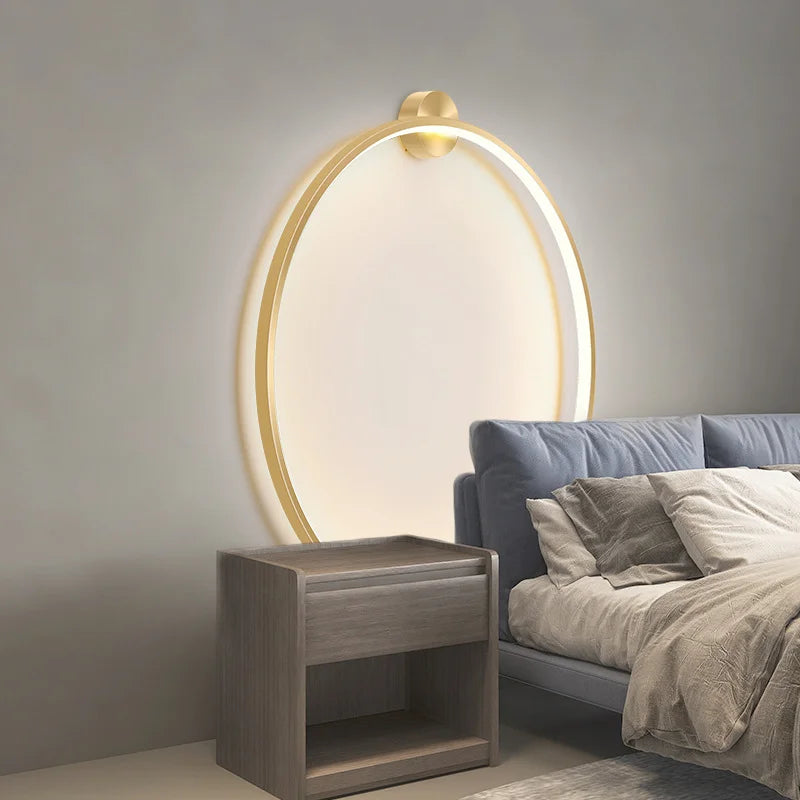 Afralia™ Modern Art Decor LED Wall Lamp for Stylish Home Lighting