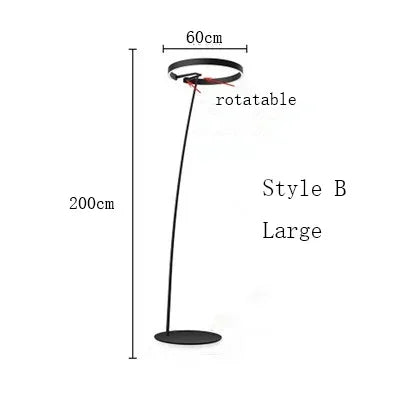 Nordic LED Fishing Floor Lamp by Afralia™: Elegant Lighting for Home, Hotel & Villa