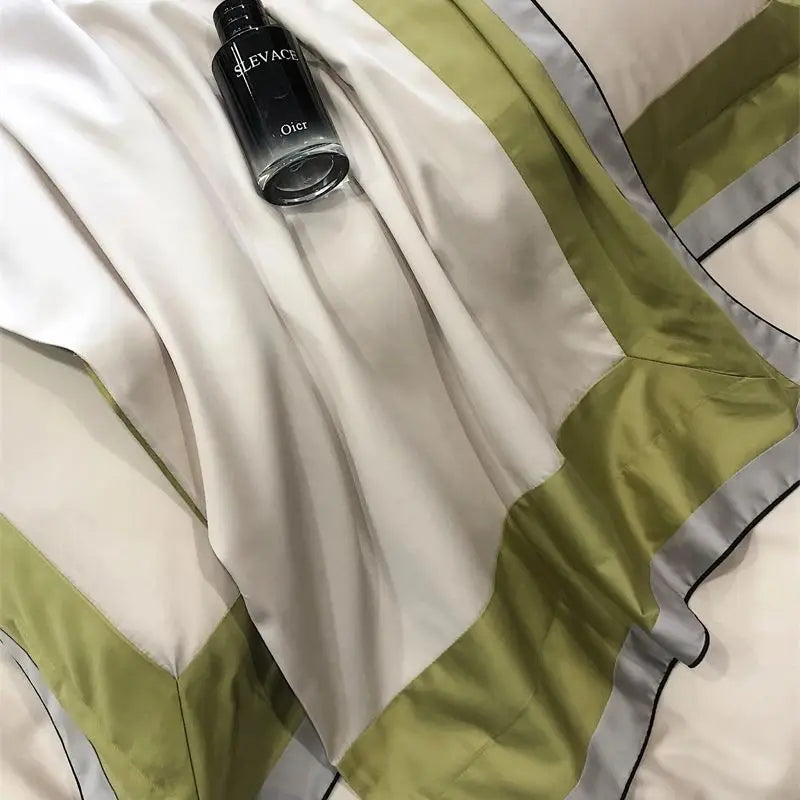 Afralia™ 1000TC Egyptian Cotton Luxury Hotel Bedding Set - Queen/King Size