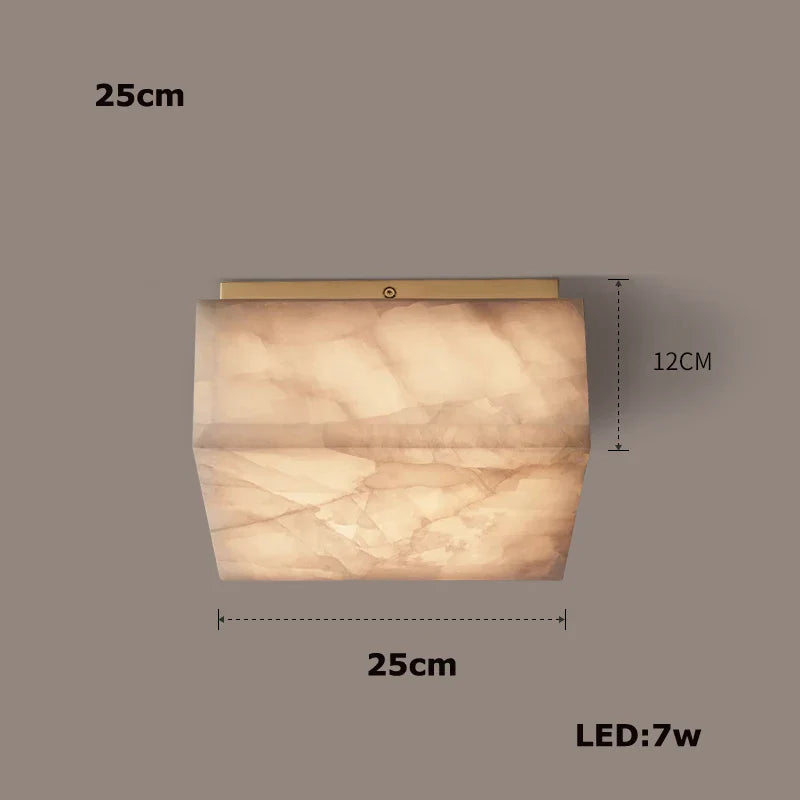 Afralia™ Spanish Mica Ceiling Light for Elegant Dining Room Decor