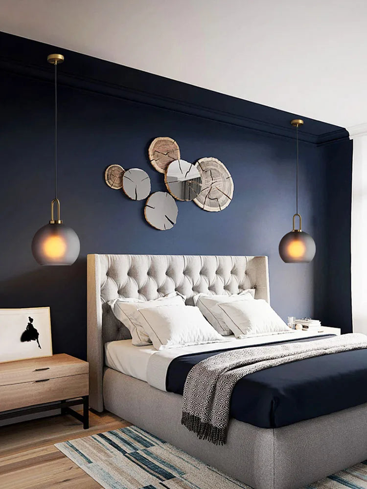 Afralia™ Glass Staircase Chandelier: Luxury LED Large Chandelier for Living & Dining Room