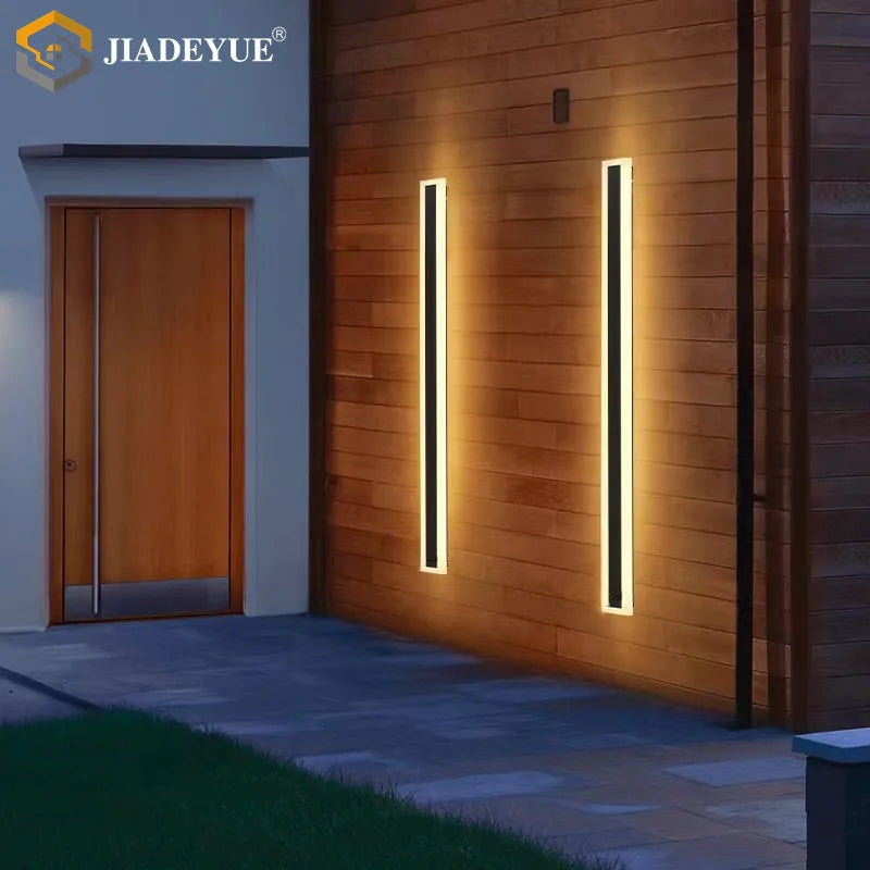 Afralia™ Outdoor LED Wall Light: Waterproof, IP65 Rated, Garden & Balcony Lighting in 110v/220v