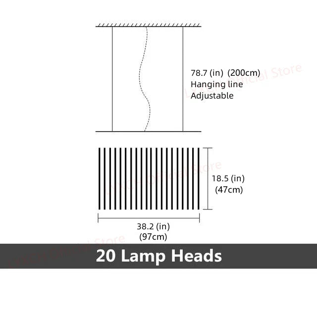 Afralia™ Luxury Modern LED Black White Acrylic Shelf Chandelier for Indoor Ceiling Lighting