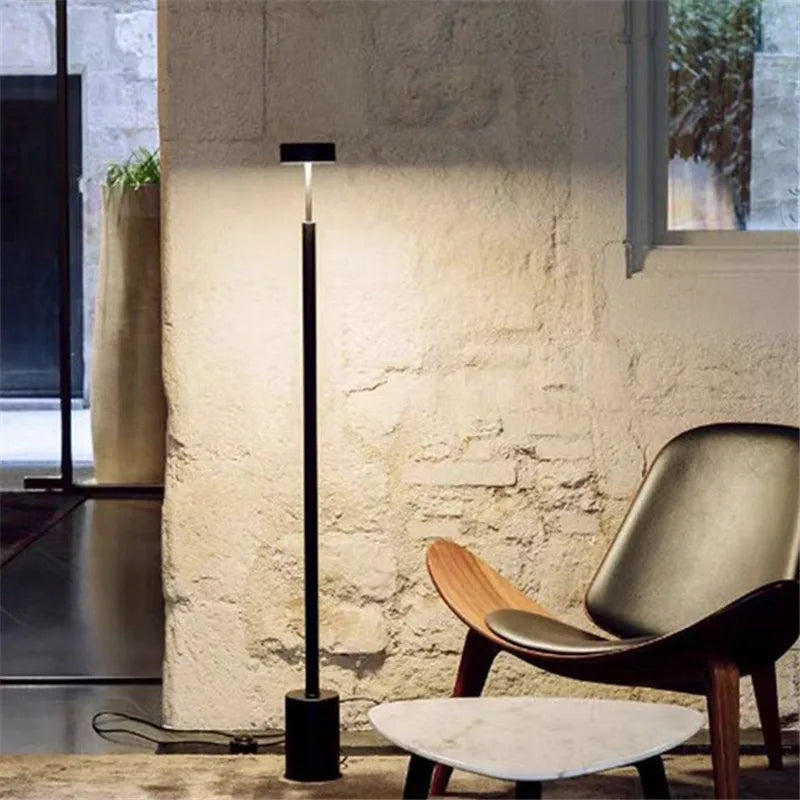 Afralia™ Nordic Minimalist Floor Lamp Art Decor for Studio Bedroom Corner