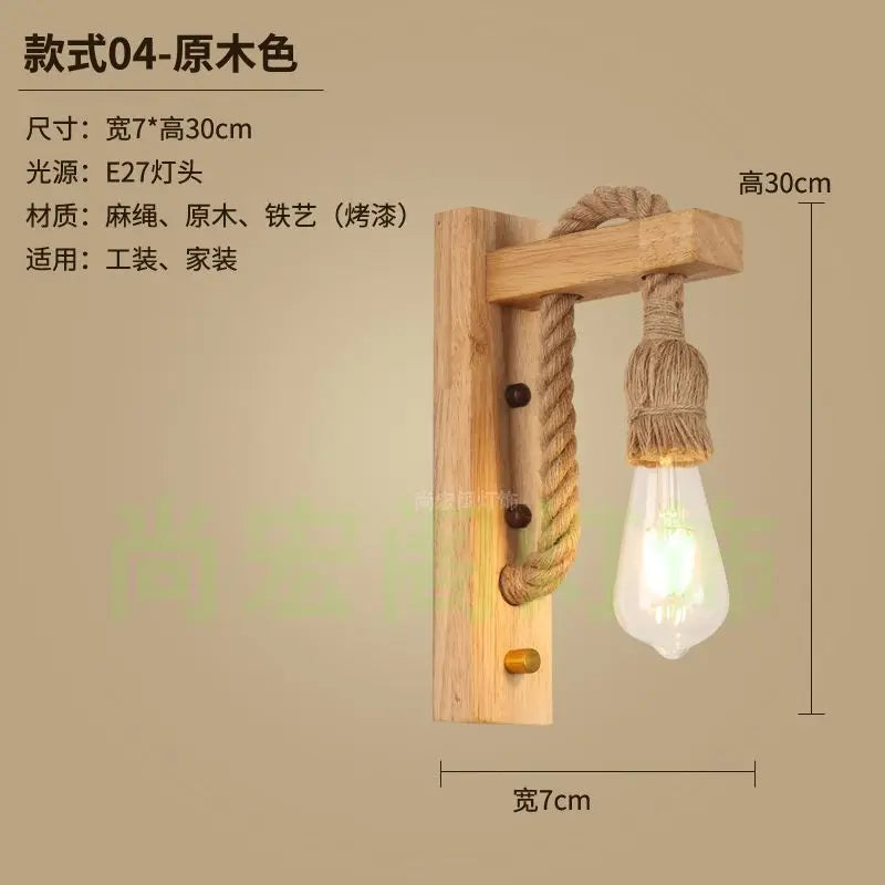 Afralia™ Bamboo Wicker Wall Lamp E27 Chandeliers Hand-Woven Room Decor Light Fixtures