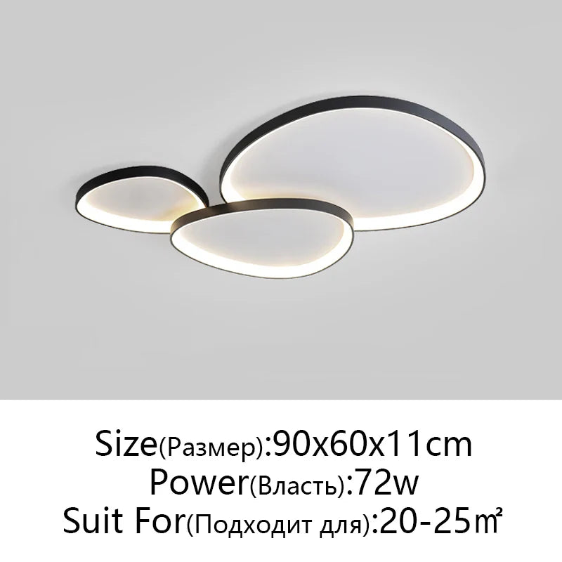 Afralia™ LED Chandelier: Modern Indoor Lighting Fixture for Bedroom, Kitchen, Living Room