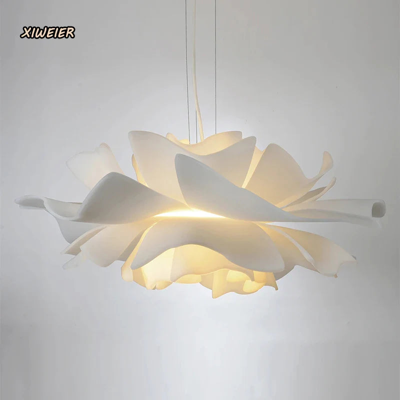 Afralia™ Nordic Modern Flower Chandelier for Living Room, Dining Room, and Bedroom