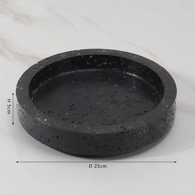 Afralia™ Marble Green Flower Pot - Luxury Stone Moss Simulation Planter Vase