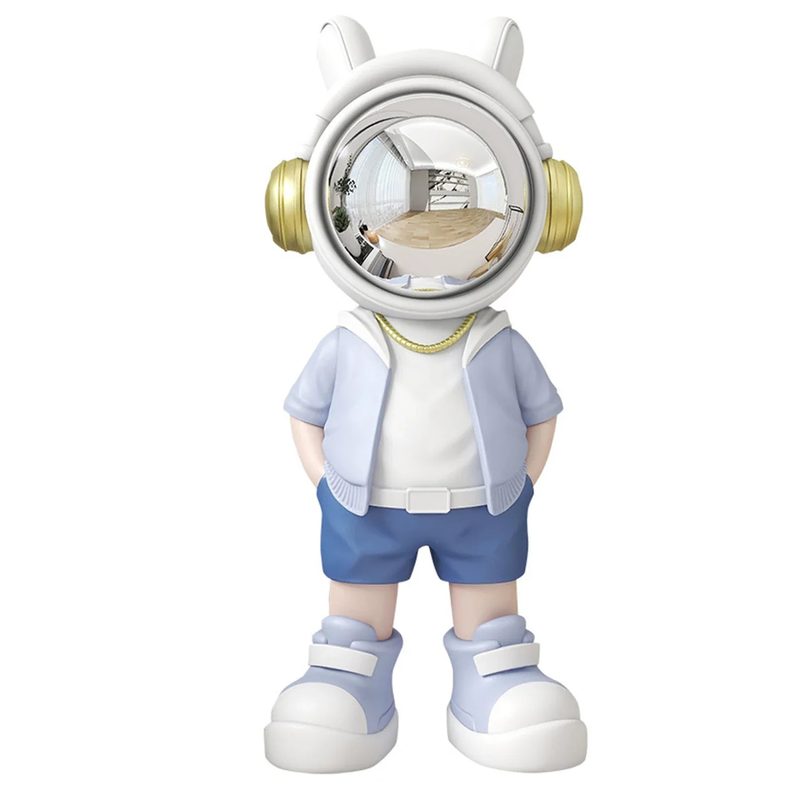 Afralia™ Astronaut Resin Sculpture for Home & Office Decor