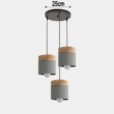 Afralia™ Simple Nordic LED Pendant Wire Chandelier for Kitchen Bar Hotel Home Decor