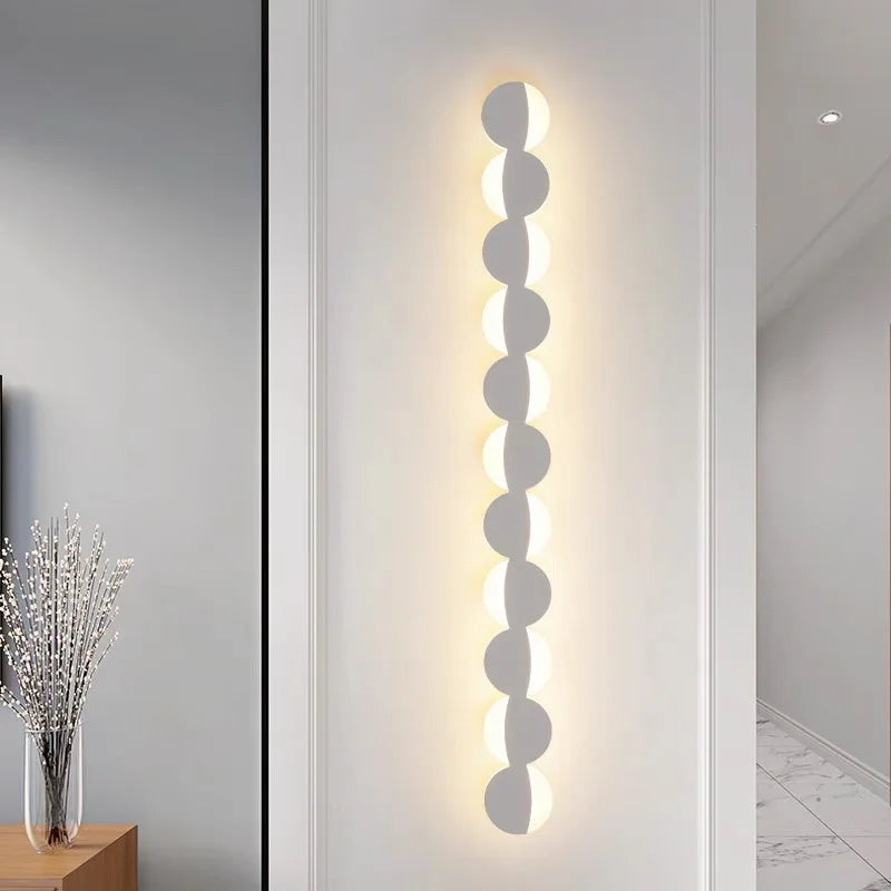 Afralia™ Spherical LED Wall Lamp for Modern Minimalist Bedroom and Living Room Decor