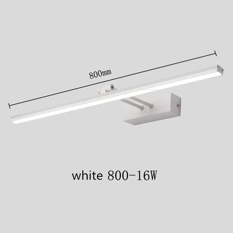 Afralia™ LED Bathroom Vanity Mirror Light for Waterproof Makeup with Wall Sconces