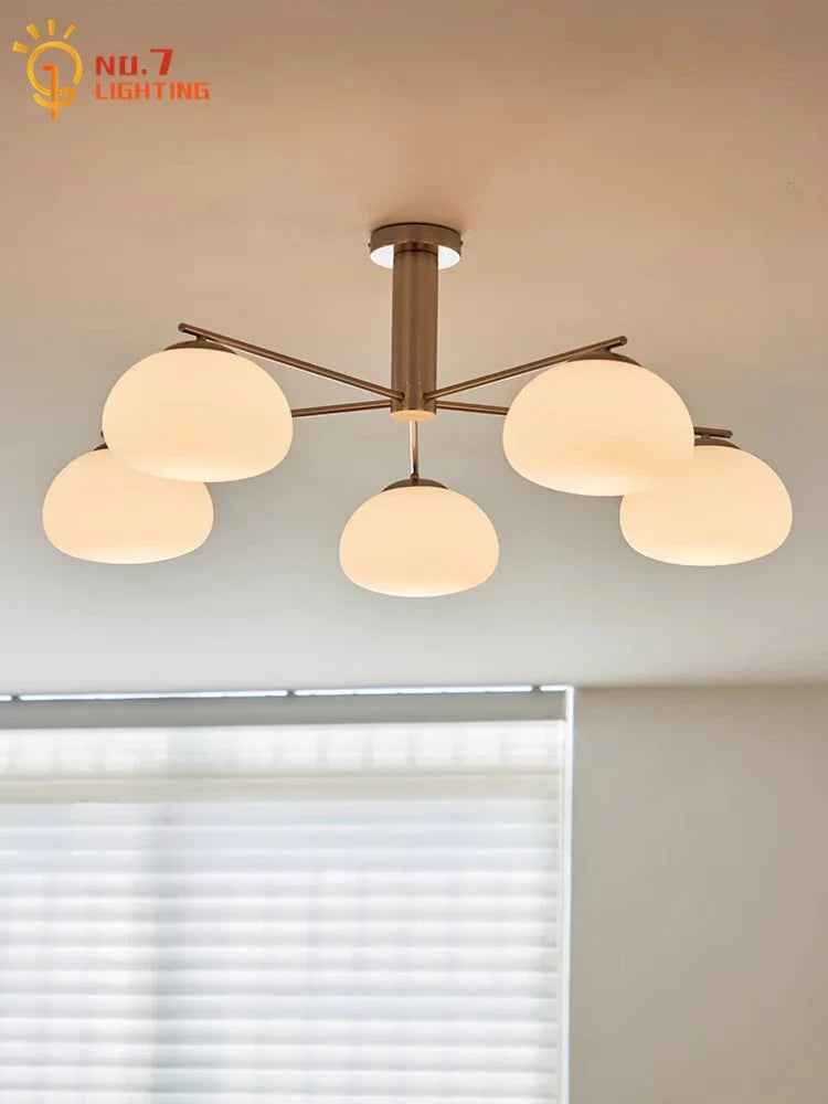 Afralia™ Persimmon Chandelier LED E27 Modern Nordic Design Living/Dining Room Light Fixtures