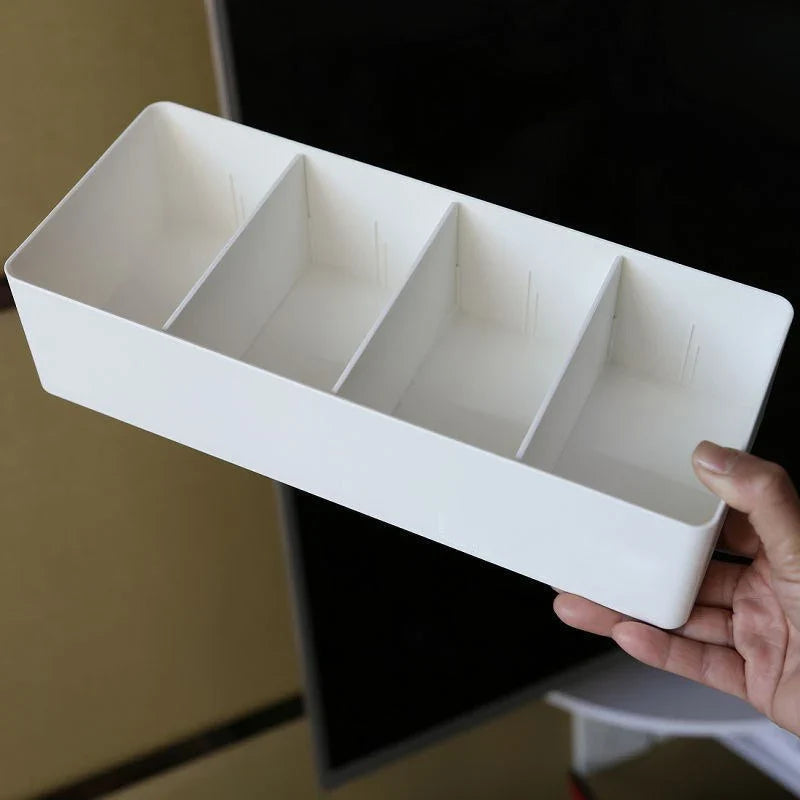 Afralia™ Divided Storage Box: Versatile Organizer for Tableware, Sundries, and More