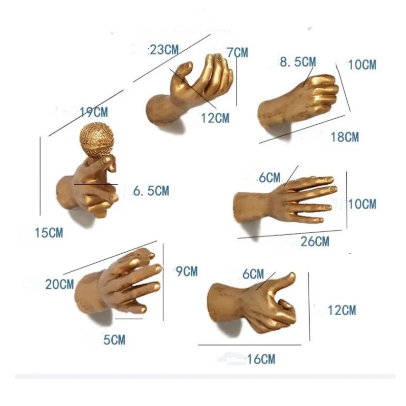 Resin Afrocentric Figure Wall Art Decor for Home by Afralia™