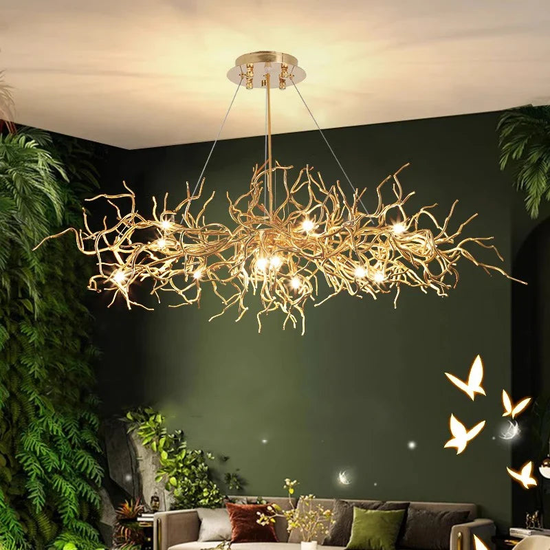 Afralia™ Modern LED Pendant Chandeliers for Living Room and Dining Room Lighting