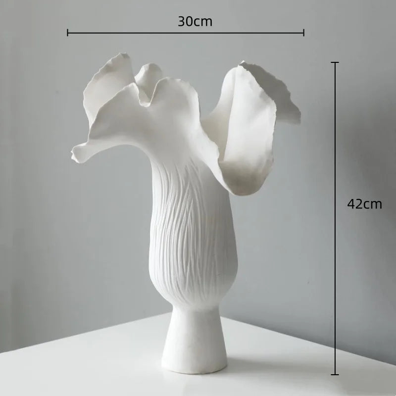 Afralia™ Ceramic Flower Vase for Home Decor and Floral Arrangements