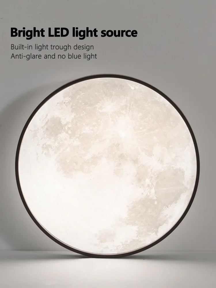 Afralia™ Ultra-Thin Round LED Ceiling Lamp for Bedroom, Modern Nordic Design