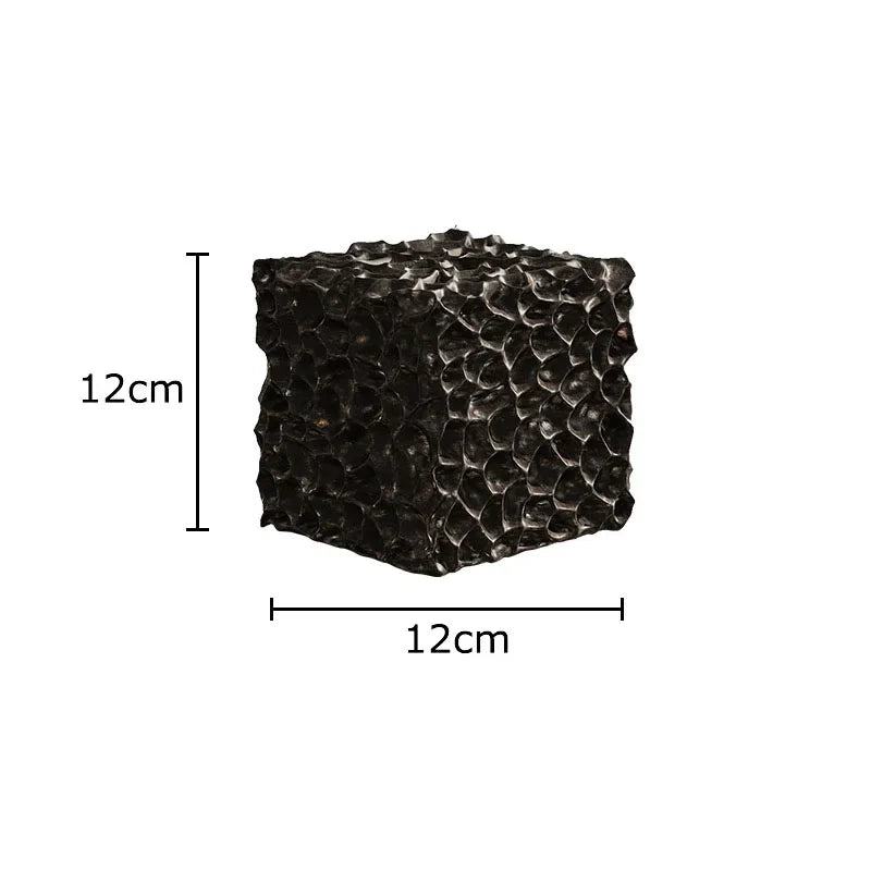 Afralia™ Honeycomb Ball Sculpture: Geometric Desk Decor & Abstract Art for Room Aesthetics