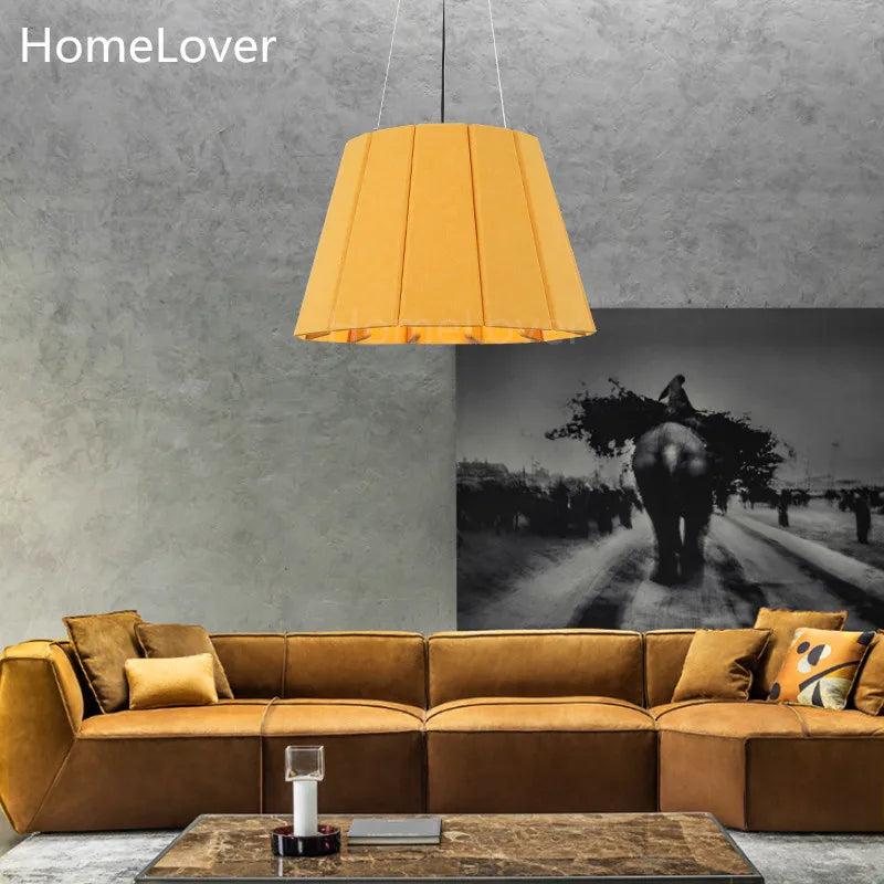 Afralia™ Echo Felt Pendant Light: Nordic Style, Creative Design, Color Lampshade, Living Room & Dining Lighting