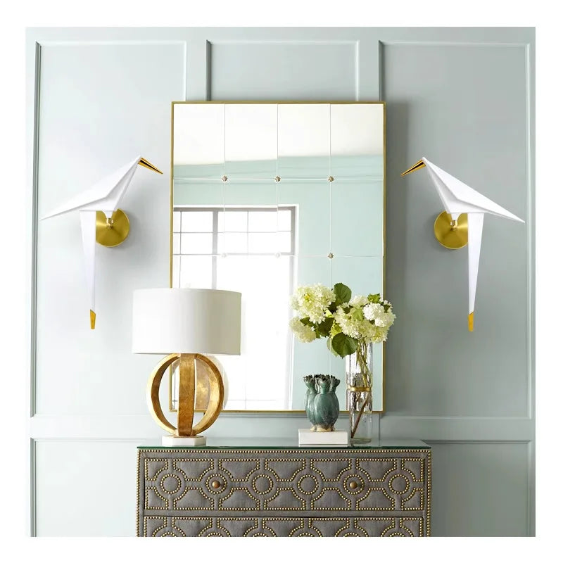 Afralia™ Parrot Wall Lamp Sconce Light for Bedroom, Study, Foyer