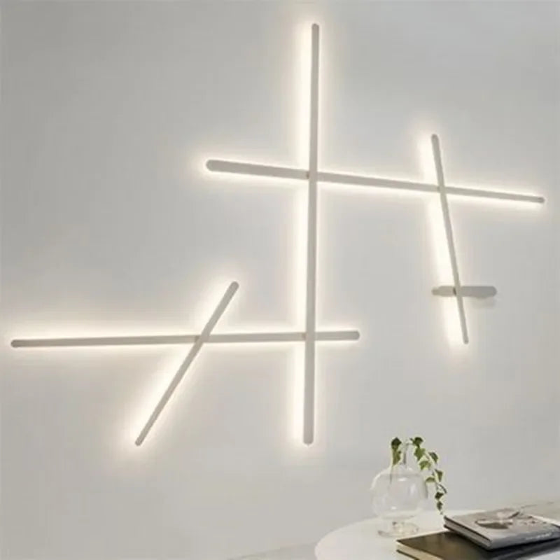 Afralia™ Modern Rotatable LED Wall Sconce for Living Room Bedroom Hallway