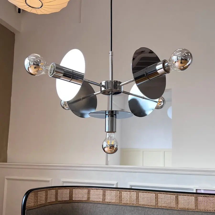 Afralia™ Nordic Light Luxury Chandelier - Modern Minimalist Design for Bedroom and Bar