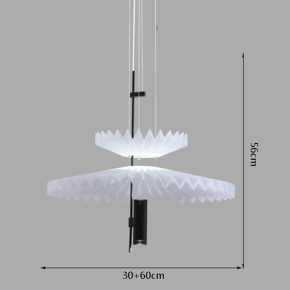 Afralia™ Minimalist Golden Chandelier for Restaurant Living Room Bedroom