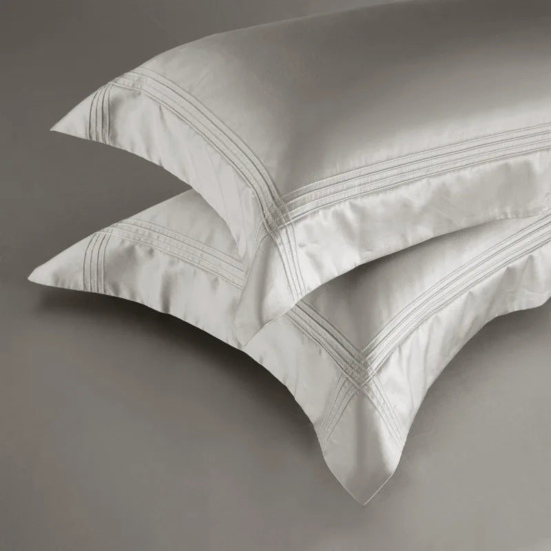 Afralia™ 1000TC Egyptian Cotton Luxury Hotel Bedding Set: Duvet Cover, Sheet Set, Pillowcases