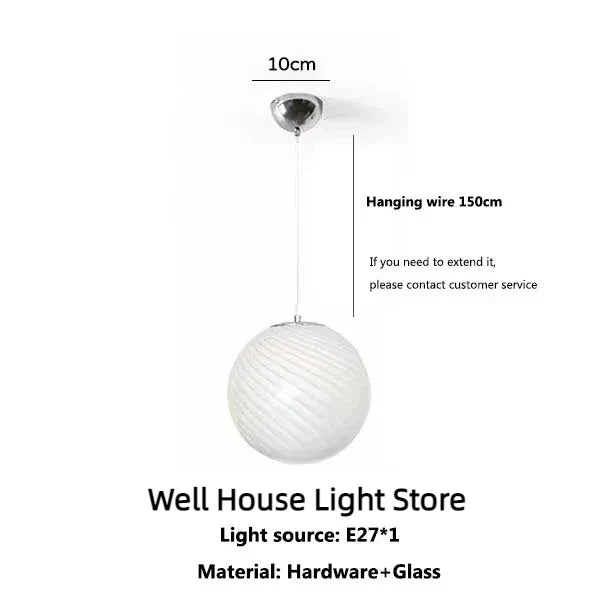 Afralia™ Nordic Lollipop Glass Pendant Light: Colorful Bubble Chandelier for Bedroom and Restaurant