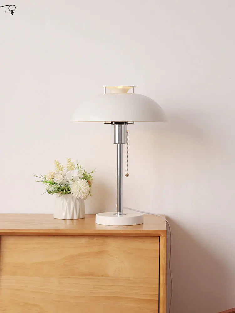 Afralia™ Bauhaus LED Table Lamp for Retro Atmosphere in Living Room or Bedroom