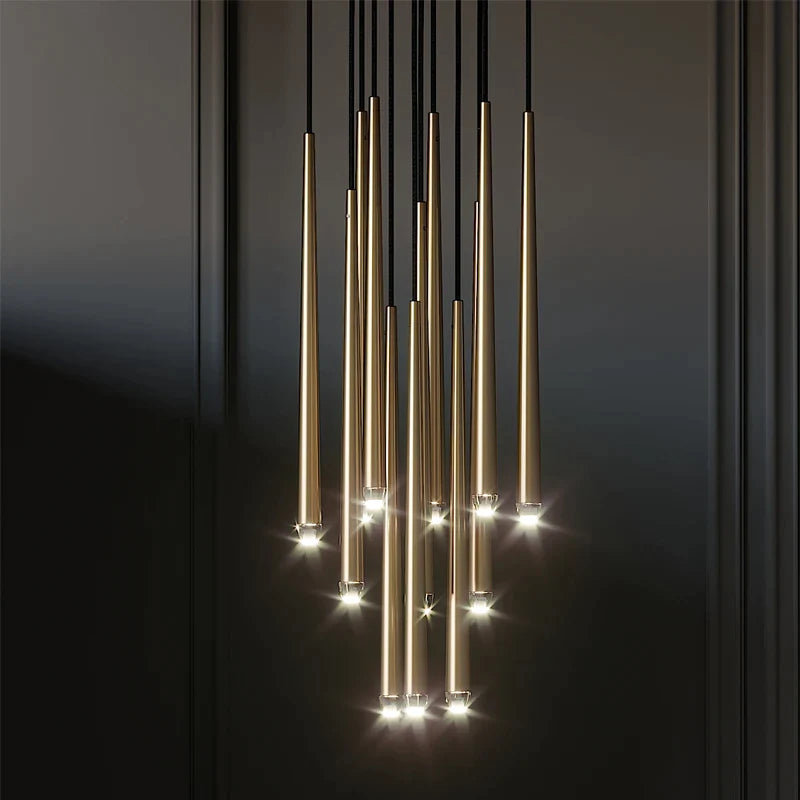 Afralia™ Crystal LED Chandelier for Stylish Home Lighting & Elegant Decor