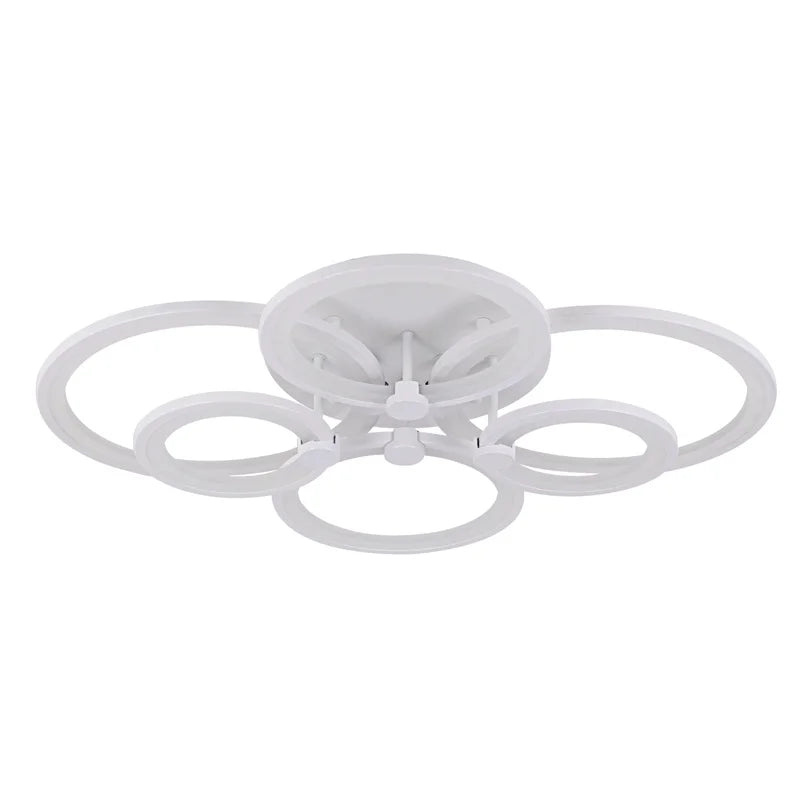 Afralia™ Modern Acrylic LED Chandelier Ceiling Light for Living Room Bedroom Decor