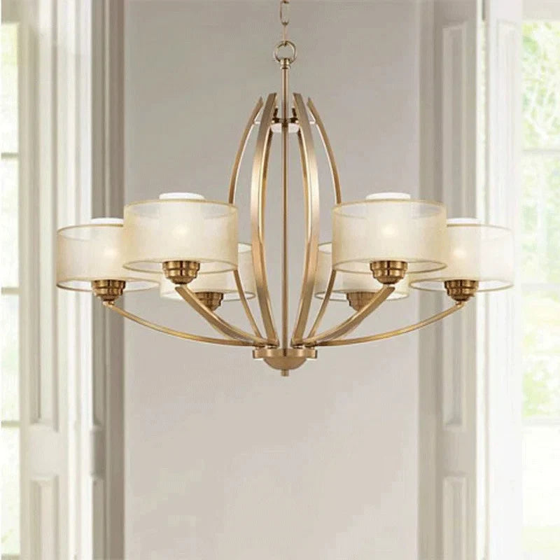 Afralia™ Luxury LED Chandelier: Modern Living Room Pendant Light, Nordic Design, Home Decor