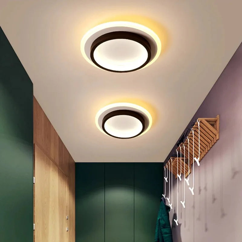 Afralia™ LED Ceiling Light: Modern Surface Mount for Bedroom, Living Room, Hallway