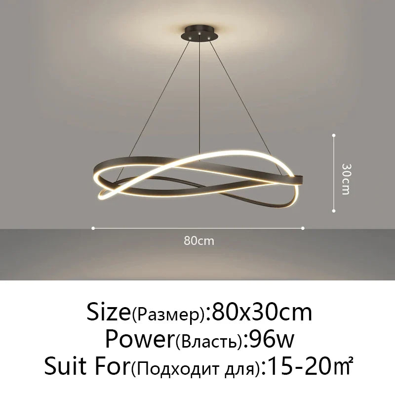 Afralia™ Light Luxury Pendant Ceiling Lamp for Living Room Bedroom Decor