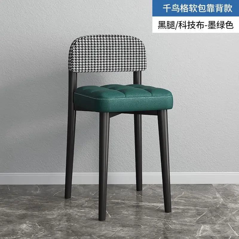 Afralia™ Low Square Stool Bench for Dining Kitchen Portable Table Furniture