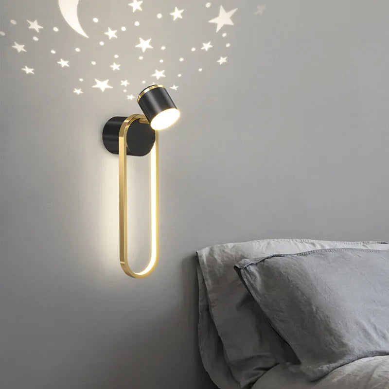 Afralia™ Modern Stars Chandelier Ring Light LED for Living Room Kids Room