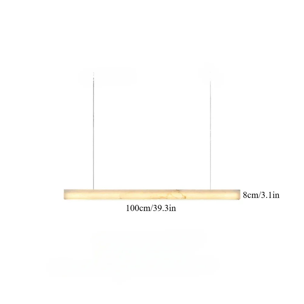 Afralia™ Marble and Copper Chandelier Pendant Light for Living Room Dining Ceiling