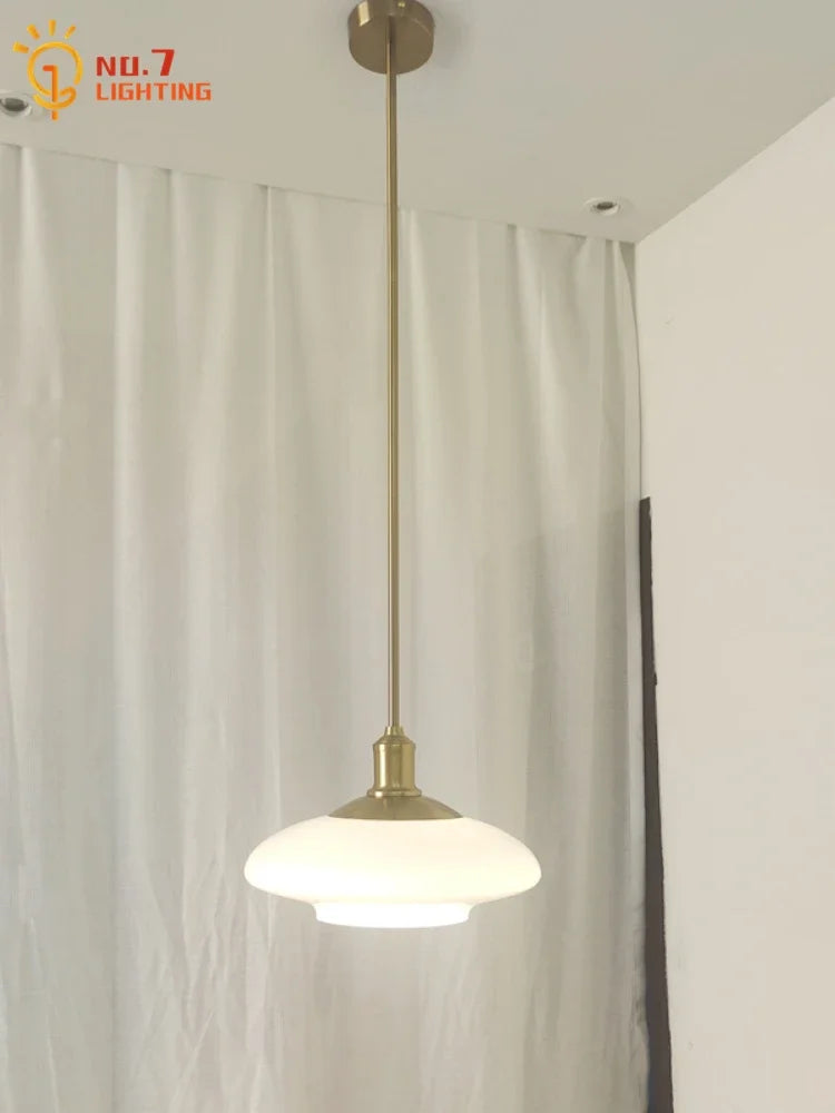 Afralia™ Glass Pendant Lights Chrome/Gold LED Indoor Lighting for Home Decor