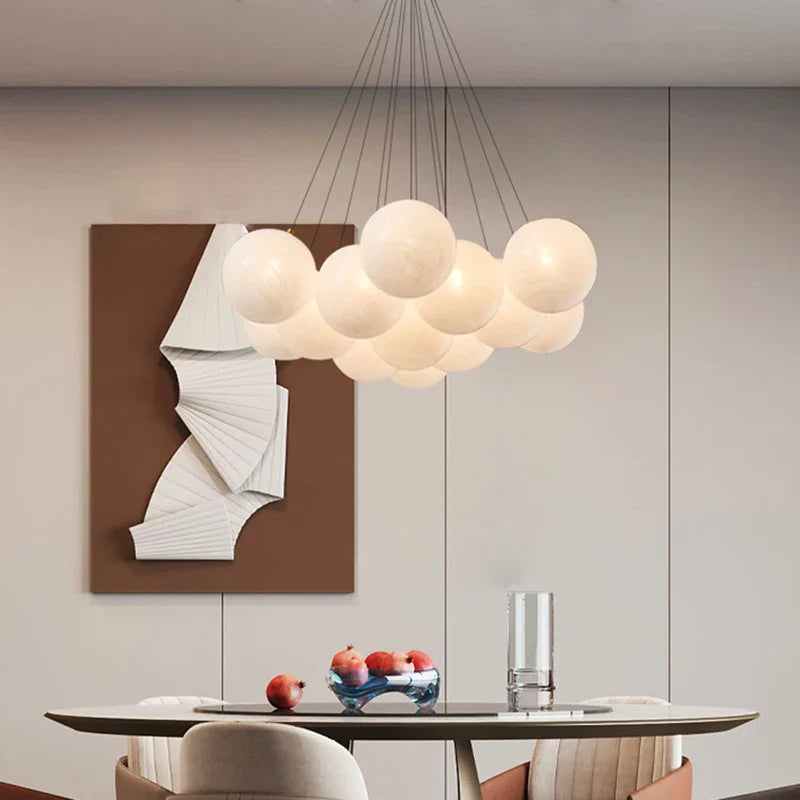 Afralia™ Modern LED Pendant Chandeliers for Living and Dining Room Lighting
