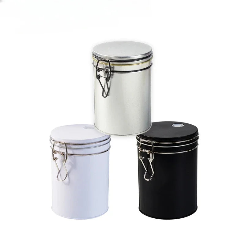 Afralia™ Hermetic Food Storage Pots Coffee Jars Spices Containers Kitchen Organization