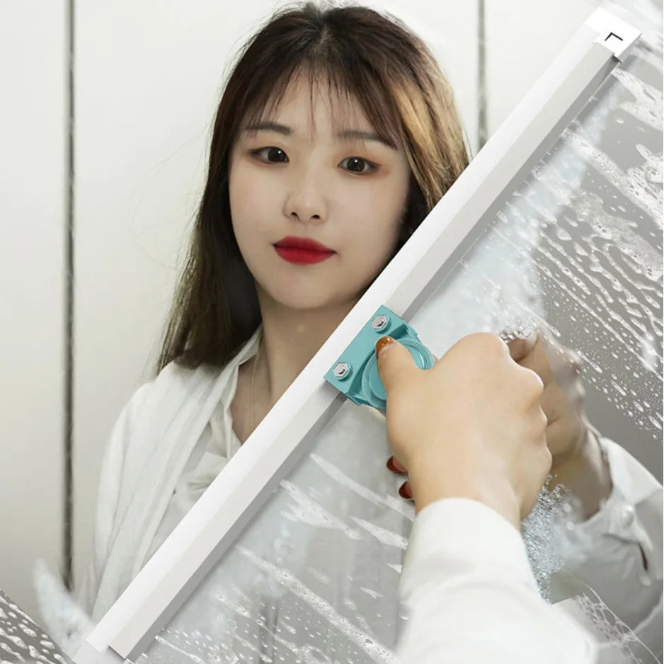 Afralia™ Silicone Bathroom Wiper & Floor Sweeper Mop - Household Cleaning Tool