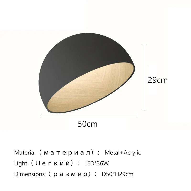 Afralia™ Cream Wind LED Ceiling Chandelier for Minimalist Living Spaces