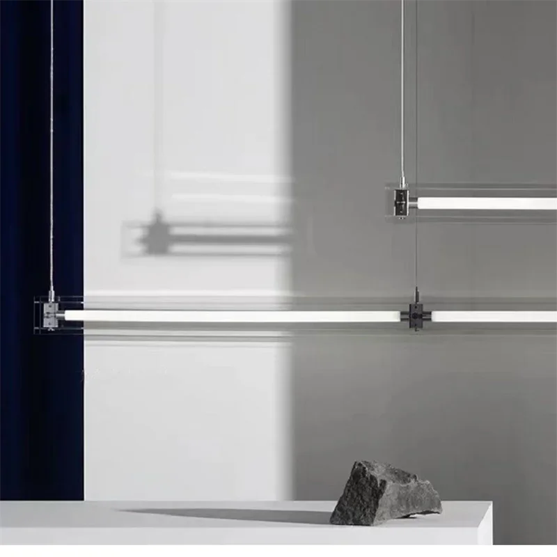 Afralia™ Modern Glass Chandelier Light for Luxury Office & Hotel Lighting