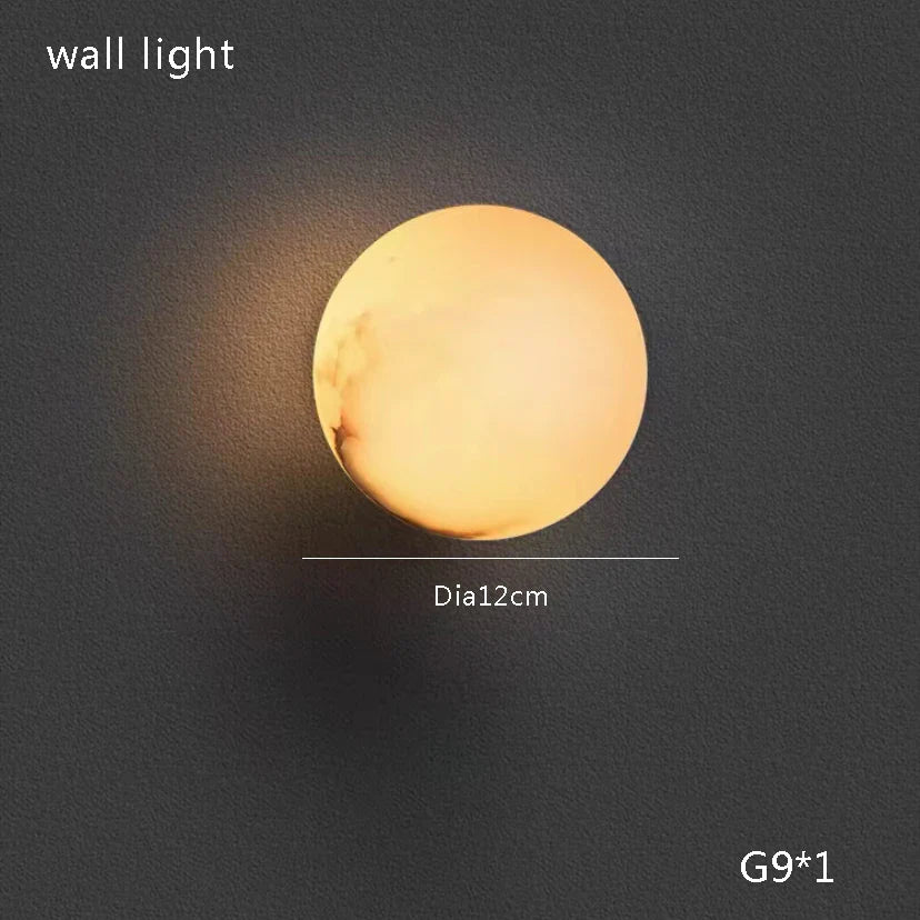 Afralia™ Black Spanish Lucite Globe Pendant Light for Modern Living Room Ceiling Décor