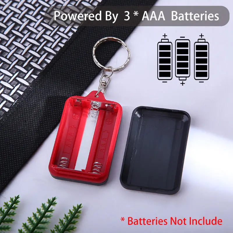 Afralia™ Mini COB Keychain Light for Camping Hiking Fishing