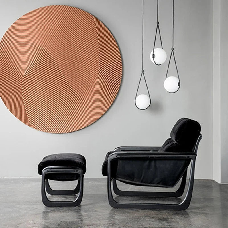 Afralia™ Nordic Glass Ball Pendant Lamps Water Drop LED Light Fixtures for Home Decor